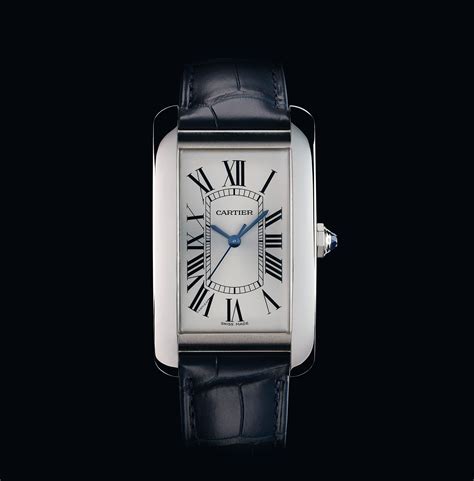 cartier americaine tank watch|cartier stainless steel tank watch.